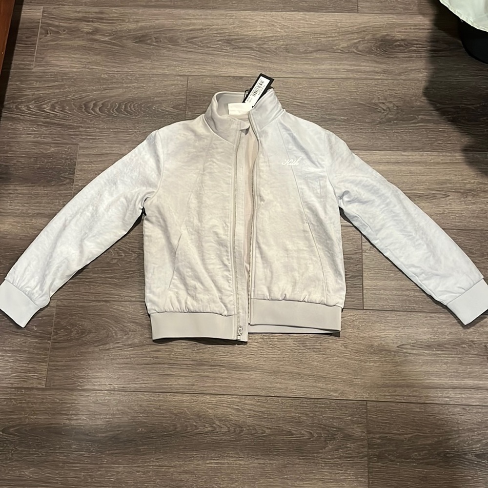 Kids suedes nylon jacket